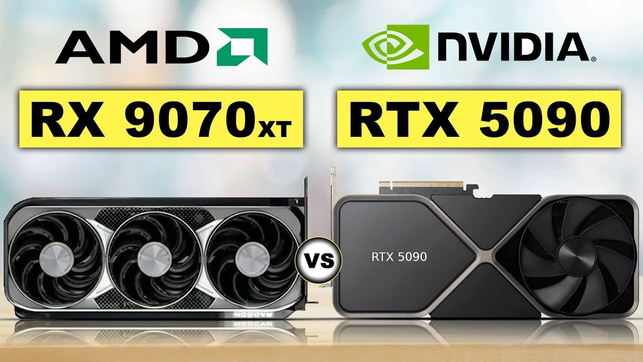 NVIDIA RTX 5090 vs AMD RX 9070