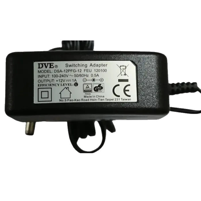 12V DC Power Supply Adapter – Stable Power for Routers & Devices