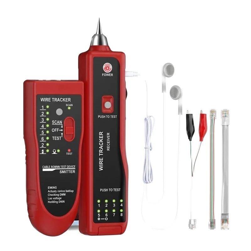 868 Network Lan Phone Tester Wire Tracker Usb Coaxial Cable Tester