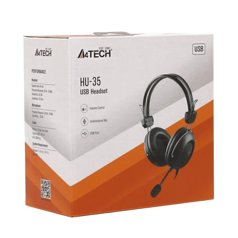 A4tech Hu-35 USB headphone