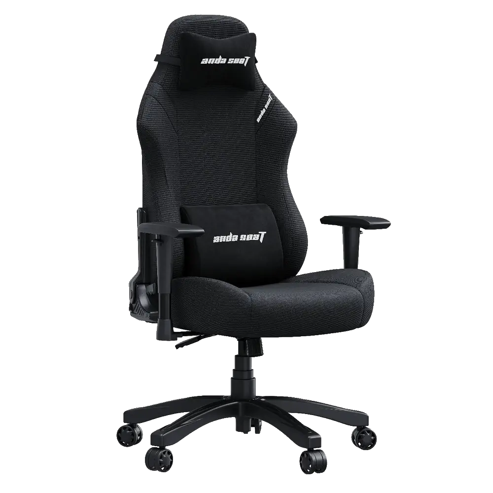 AndaSeat Luna Fabric Large Gaming Chair - Black
