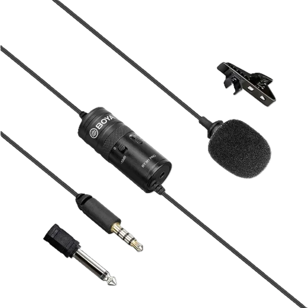 Boya BY-M1 PRO Professional Lavalier Lapel Microphone