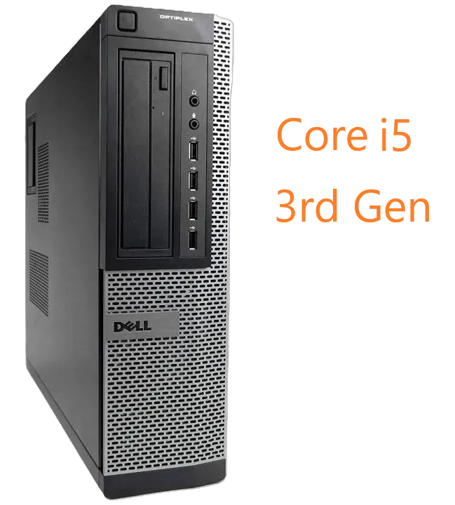 Dell OptiPlex 7010 - Core i5 3rd Gen 4GB 320GB HDD