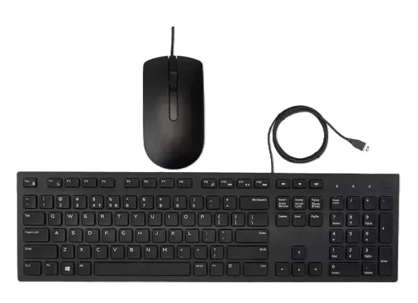 Dell Wired Keyboard & Mouse Set