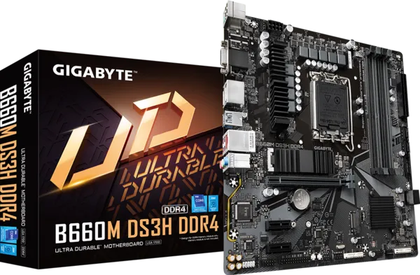 Gigabyte B660M DS3H DDR4 Motherboard
