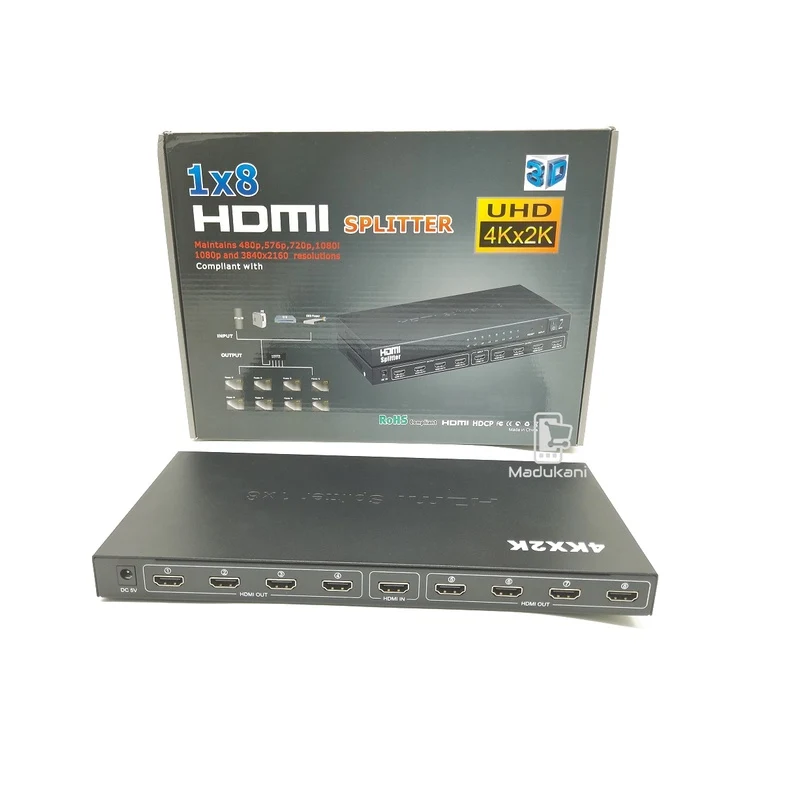 HDMI Splitter 8 Port – 2K/4K