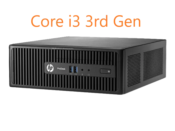 HP ProDesk 400 - Core i3 3rd Gen 4GB 320GB HDD