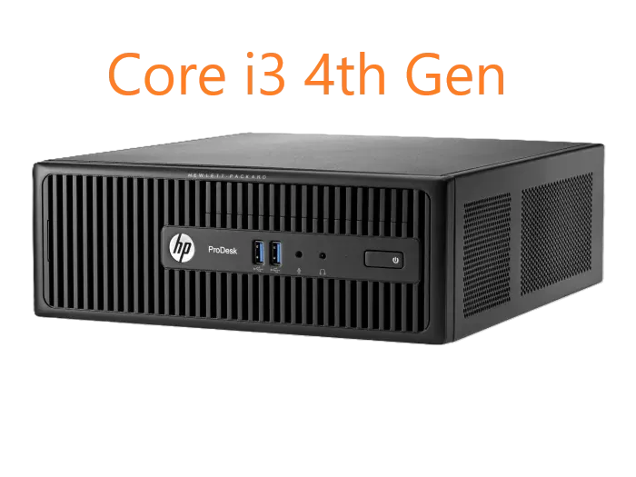 HP ProDesk 400 - Core i3 4th Gen 4GB 320GB HDD