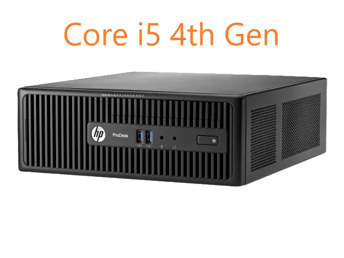 HP ProDesk 400 - Core i5 4th Gen 4GB 320GB HDD