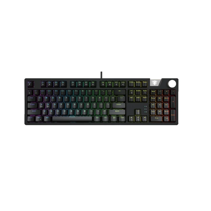 JEDEL KL158 RGB Mechanical Gaming Keyboard Red Switch