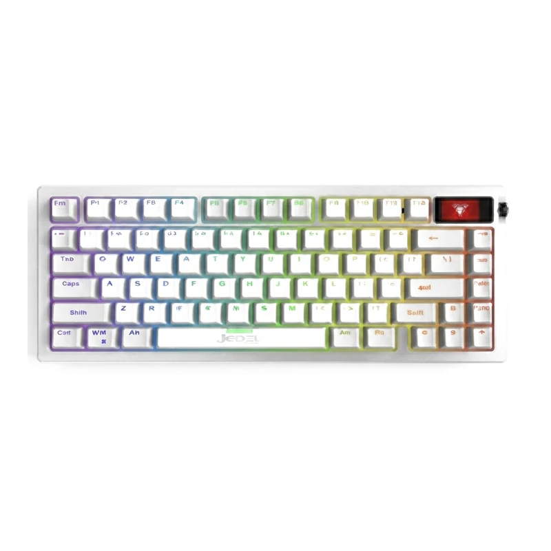 JEDEL WKL88 Tri-Mode RGB Mechanical Keyboard