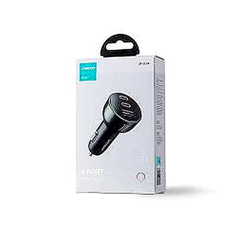 JOYROOM JR-CL26 70W 3-Port (2PD+1USB) Car Charger-Black