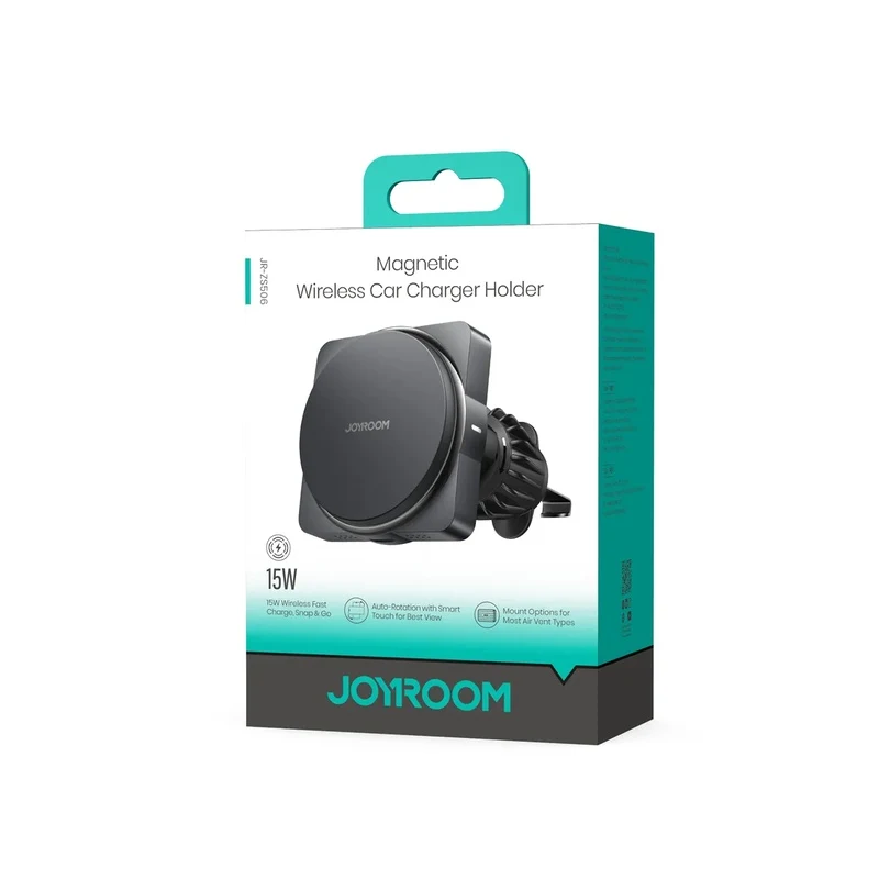 JOYROOM JR-ZS506 Magnetic Wireless Car Charger Holder(Air Vent)-Black