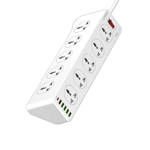LDNIO SC10610 10 Outlets Power Extension Strip