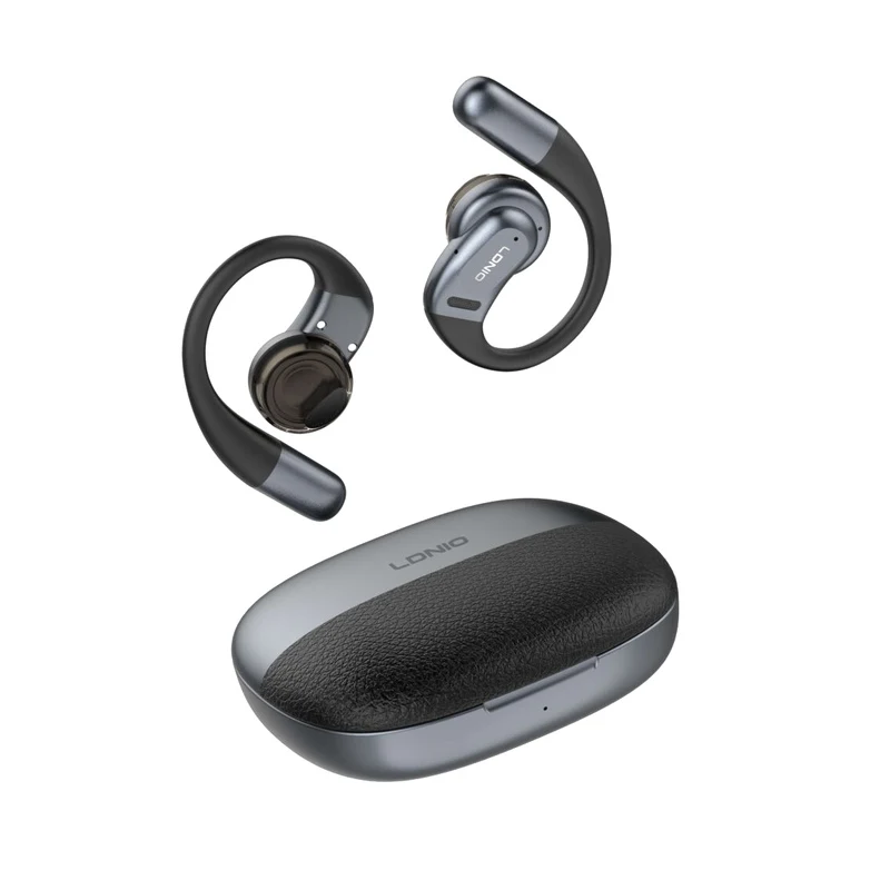 LDNIO T12 Wireless Stereo BT Earbuds Over-Ear Headphones - alternate view