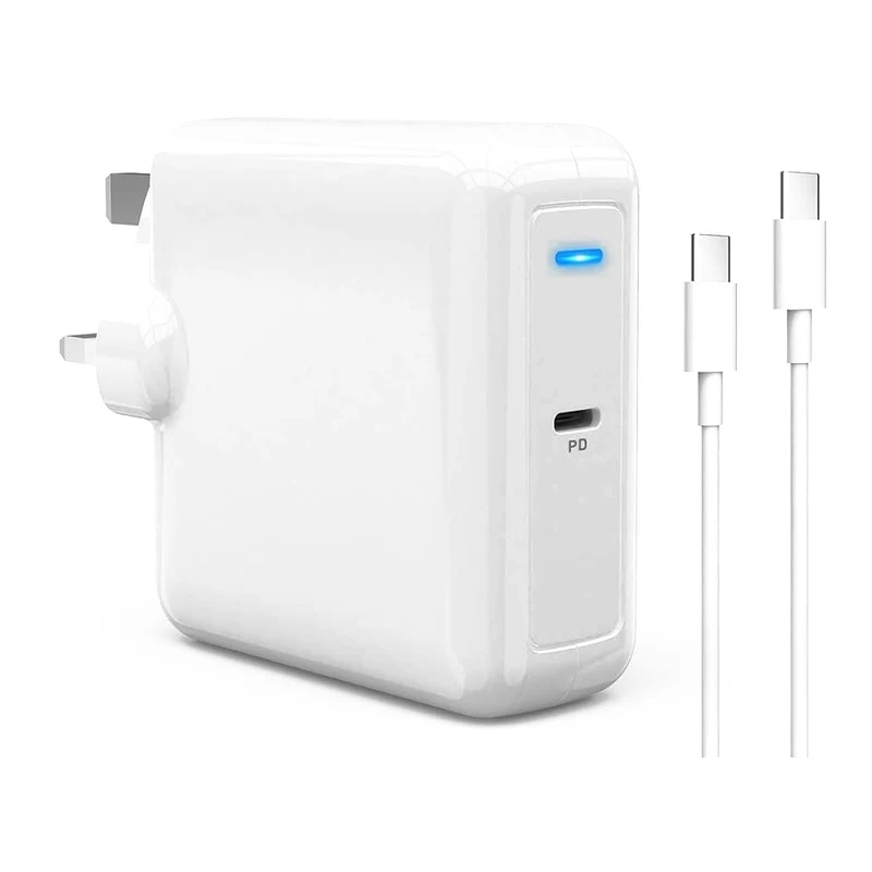 Multifunction UK Plug 87W Type-C Charger for Laptop and Mobile