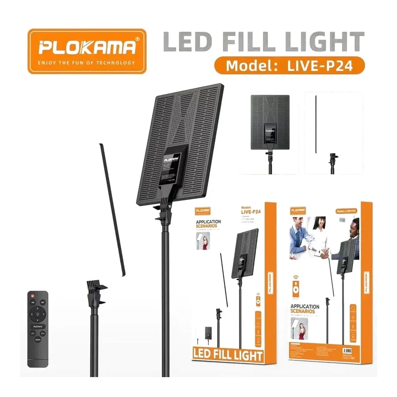 Plokama LIVE-P24 Pro 24-Inch RGB LED Fill Light
