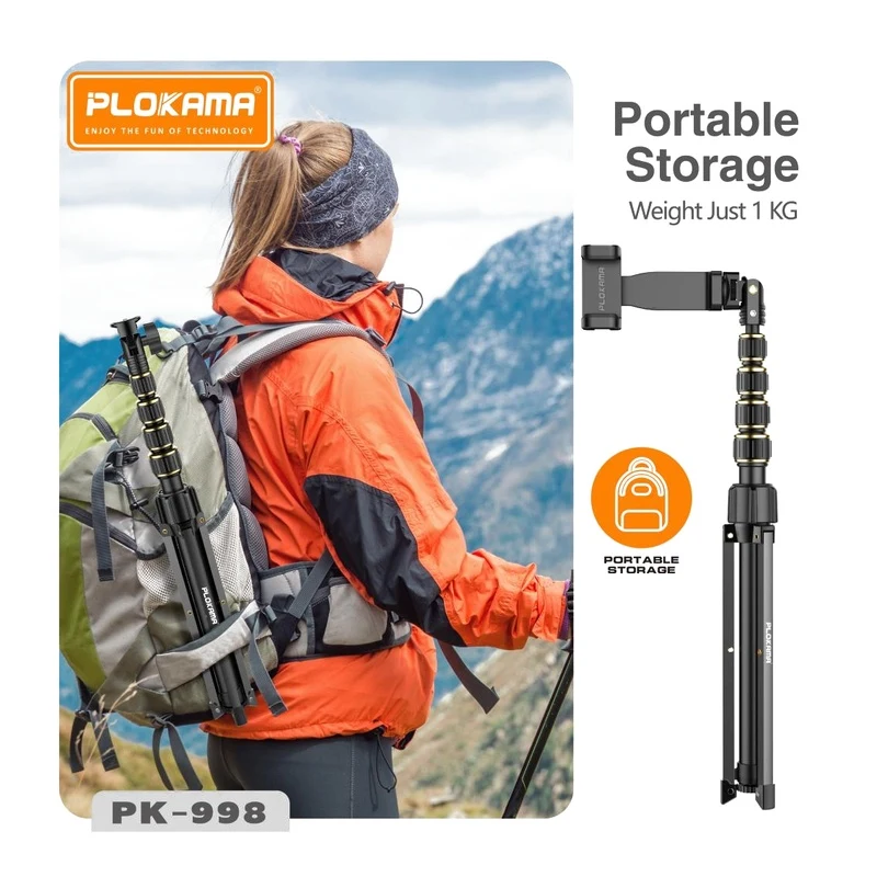 Plokama PK-998 All in One With Remote Tripod Stand - alternate view