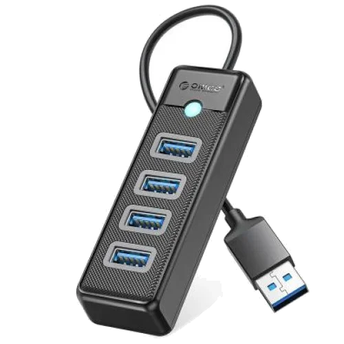 Orico PW4U 4 Port USB Hub 3.0 5GBPS High Speed Fast Data Transfer