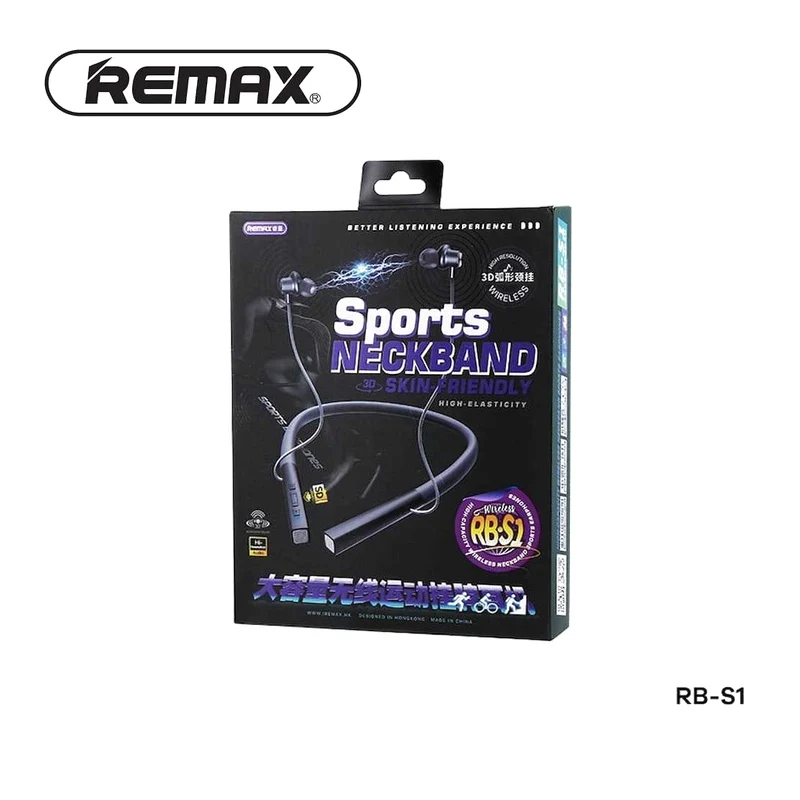 Remax RB-S1 Wireless Neckband Sports Earphones