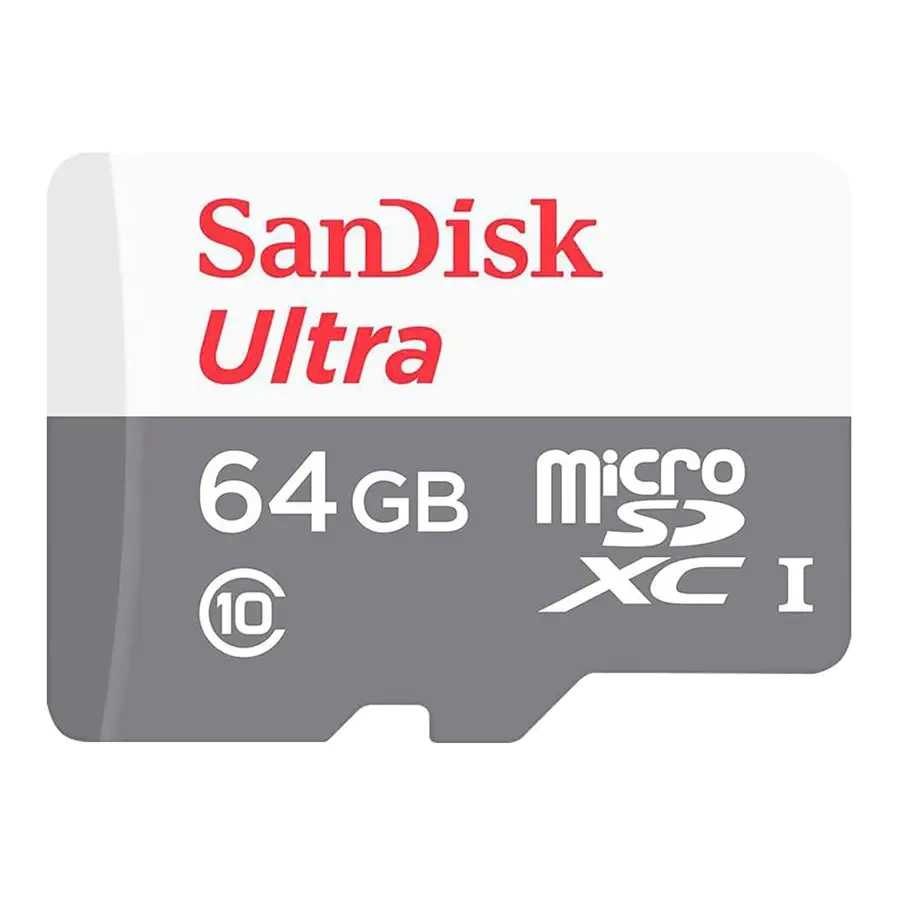 SanDisk Ultra microSDXC UHS-I 64GB Memory Card SDSQUNR-064G-GN3MN
