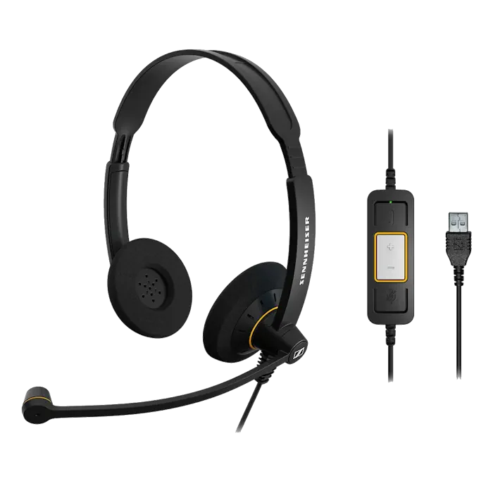 Sennheiser IMPACT SC 60 USB Wired Stereo Headset