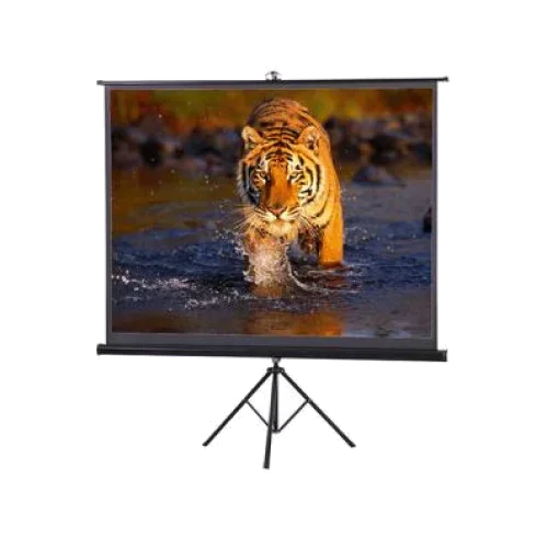 Speed-X Projector Screen 120 Inch Tripod Portable 6x8 Feet 4:3mw