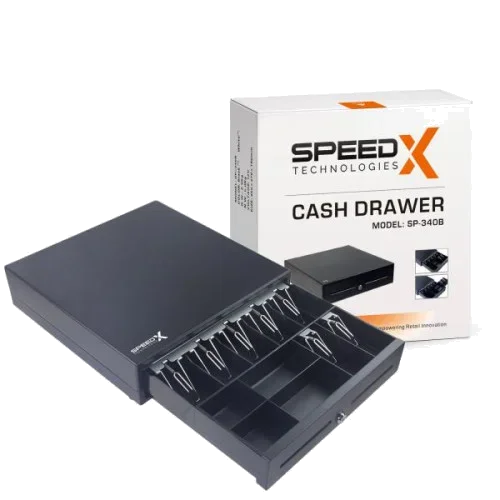Speed-X SP-340B 7 Bill 4 Coins High Temperature Paint Cash Drawer