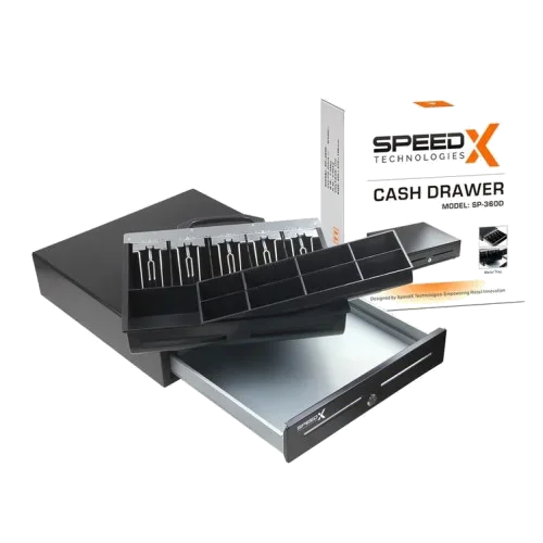 Speed-X SP-360D 5 Bill 8 Coins High Temperature Paint Cash Drawer