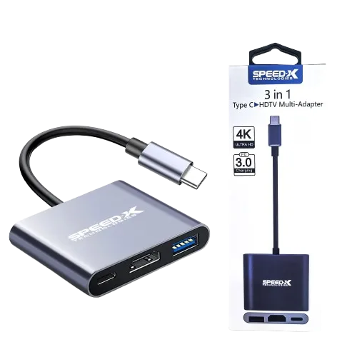 Speed X USB Hub VGA and HDMI