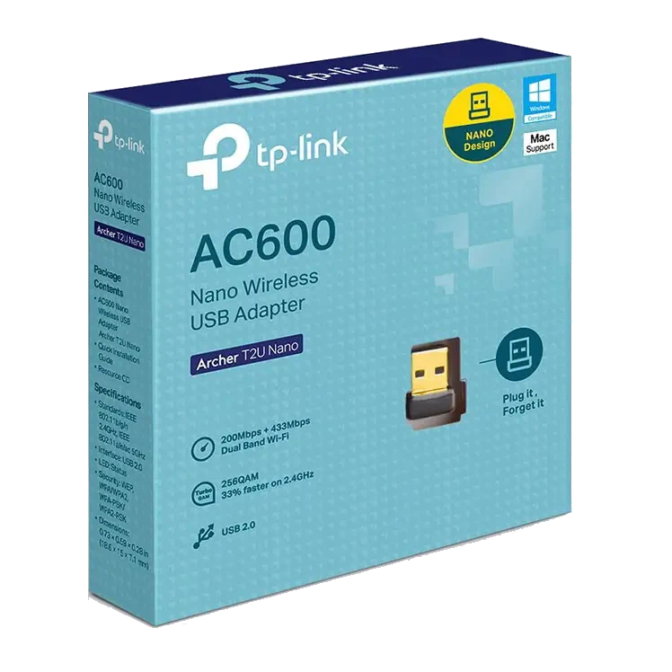 TP-Link Archer T2U Nano USB WiFi Adapter