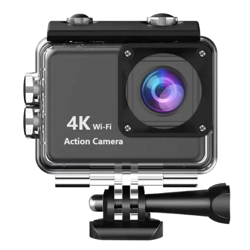 V22 4K Ultra Hd Mini Action Sport Camera Waterproof with Wi-fi & Touch Screen
