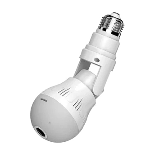 Wi-fi Flexible Light Bulb Camera 1080P Hd Wireless 360 Degree