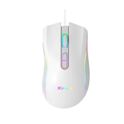 Xtrike Me GM-314 Bk Wired Mouse White