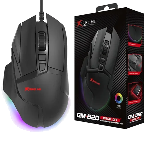 Xtrike Me GM520 8 Buttons RGB Wired Mouse
